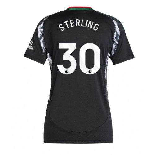 Dámy Fotbalový dres Arsenal Raheem Sterling #30 2024-25 Venkovní Krátký Rukáv